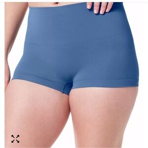 Spanx Bundle of 2 Seamless Shaping EcoCare Boyshort Underwear Size M